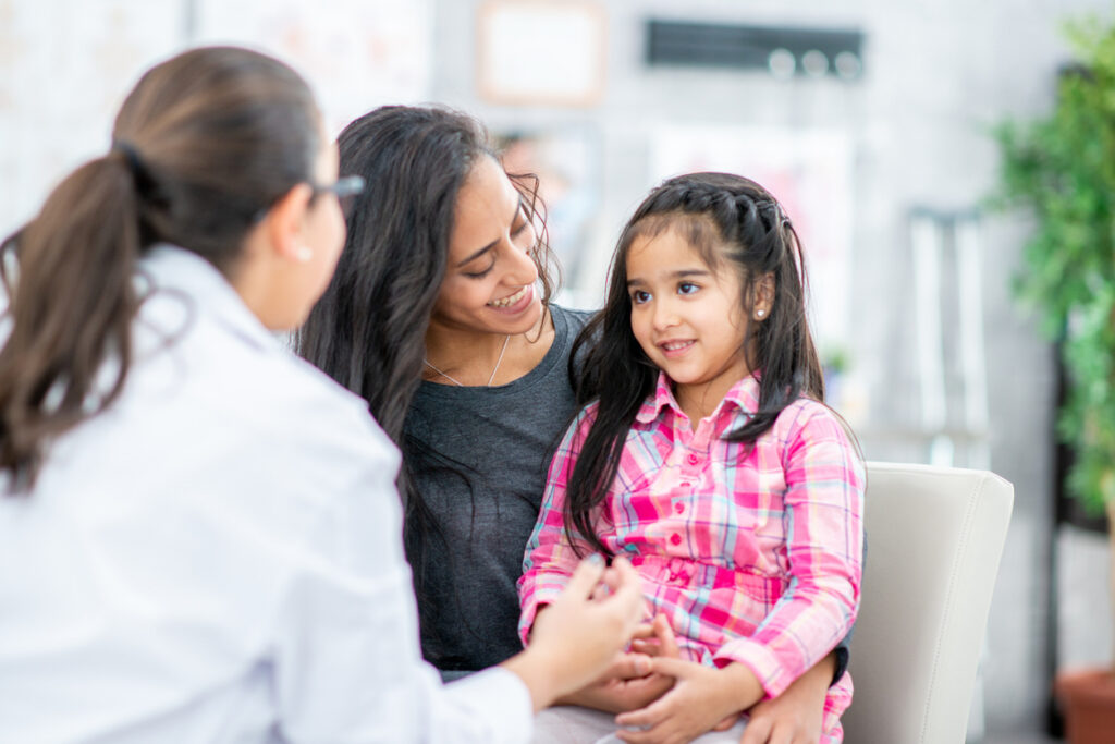 pediatric medical appointment